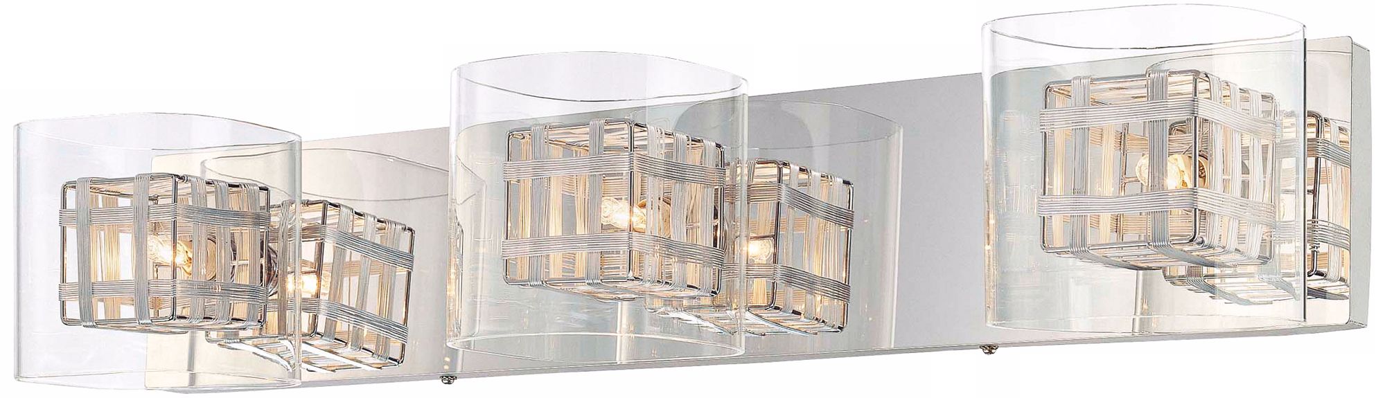 Image George Kovacs Jewel Box 26" Wide Bathroom Wall Light
