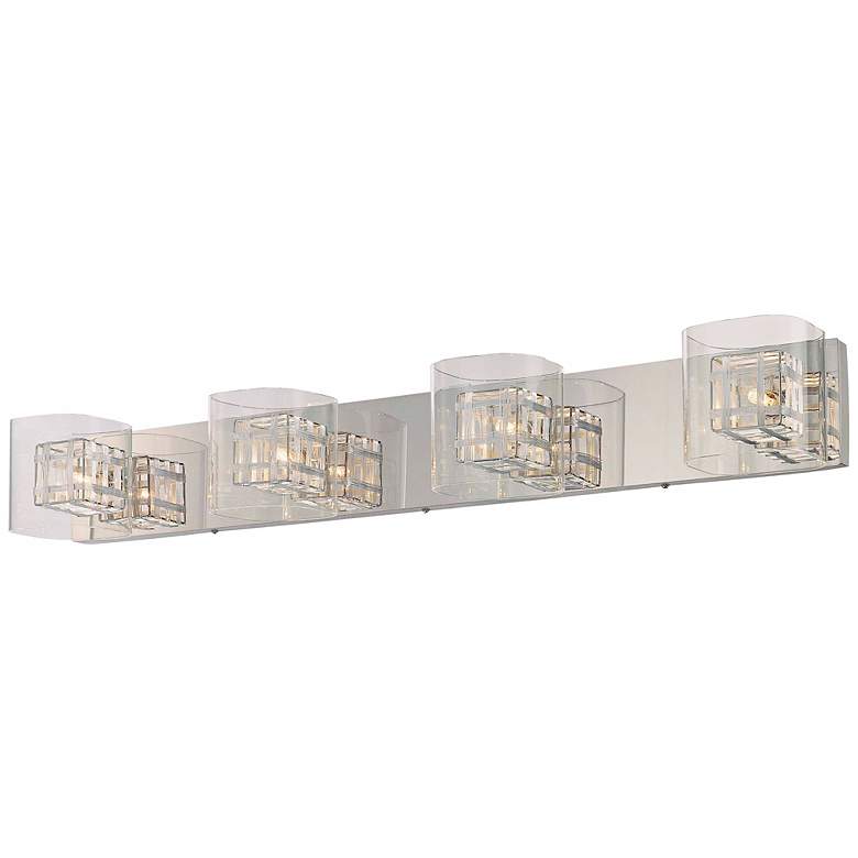 Image 1 George Kovacs Jewel Box 36 1/2 inch Wide Bathroom Wall Light