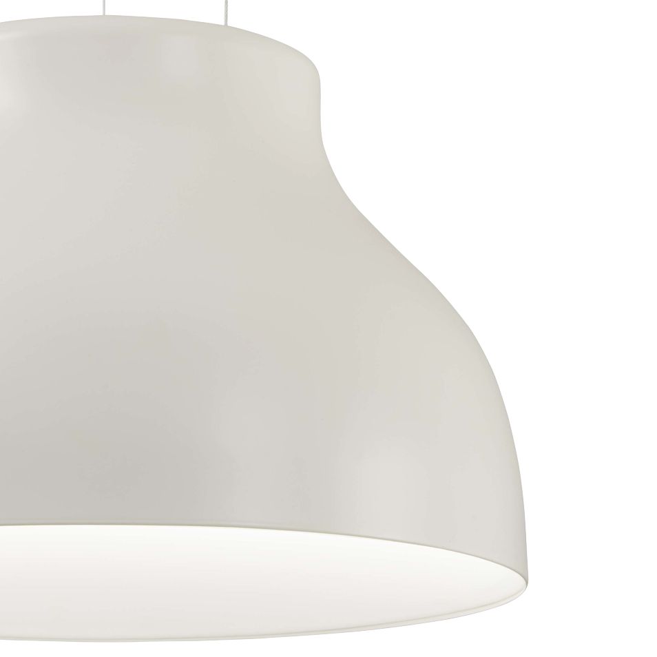 Image 2 George Kovacs Kettle Up LED Matte White Pendant with Metal Shade more views