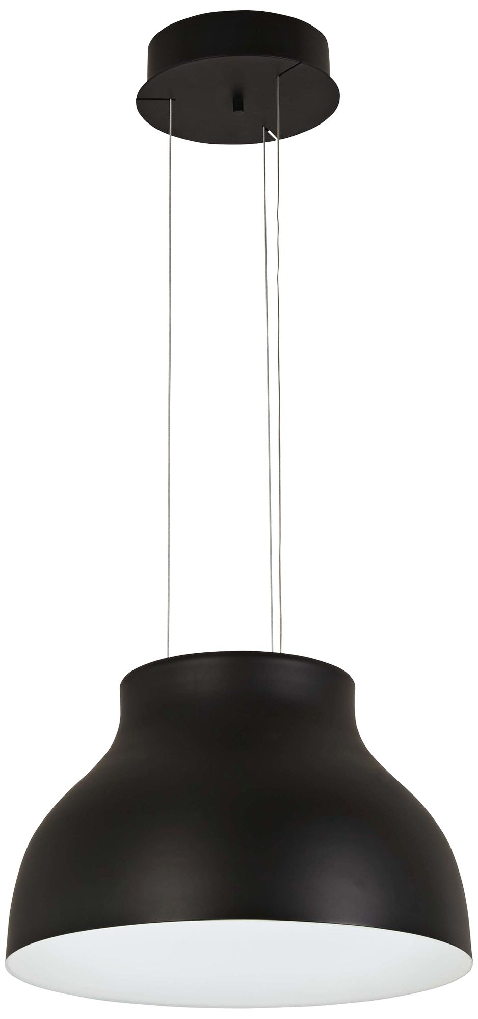 Image 2 George Kovacs Kettle Up LED Sand Coal Black Pendant with Metal Shade