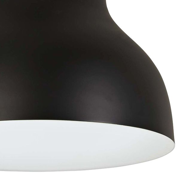 Image 3 George Kovacs Kettle Up LED Sand Coal Black Pendant with Metal Shade more views