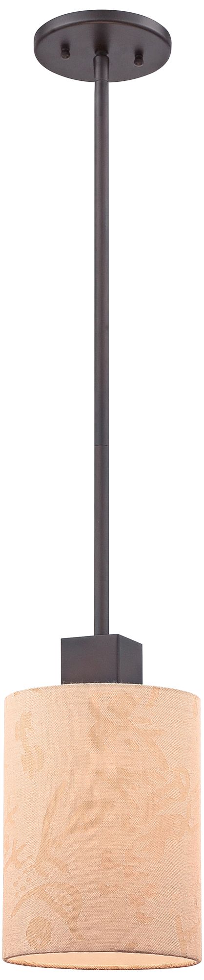 George Kovacs Kimono 6" Wide Bronze Mini Pendant Light