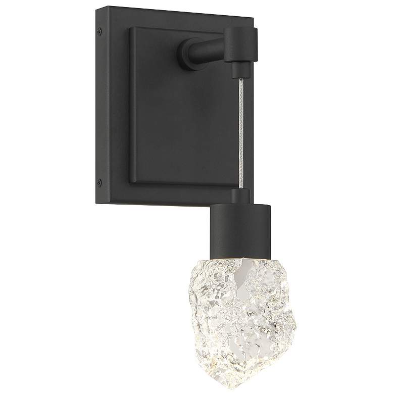 Image 2 George Kovacs Kosmyc 1-Light Sand Black LED Wall Sconce more views
