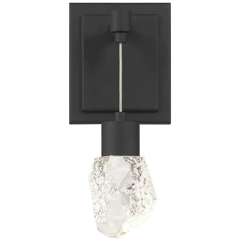 Image 3 George Kovacs Kosmyc 1-Light Sand Black LED Wall Sconce more views