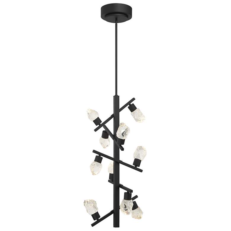 Image 2 George Kovacs Kosmyc 10-Light Sand Black LED Pendant more views