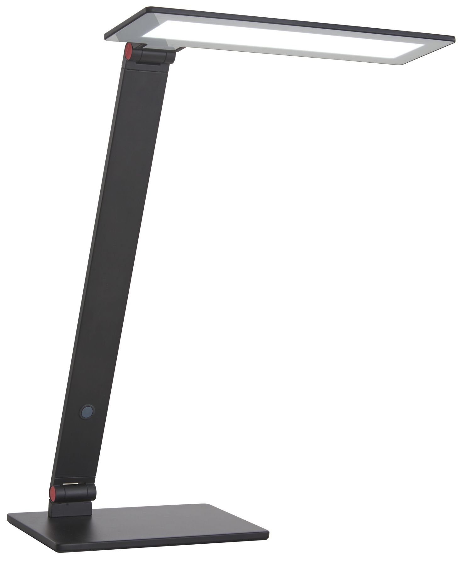 George Kovacs LED 10.38-in Black Desk Lamp with Black Aluminum Shade