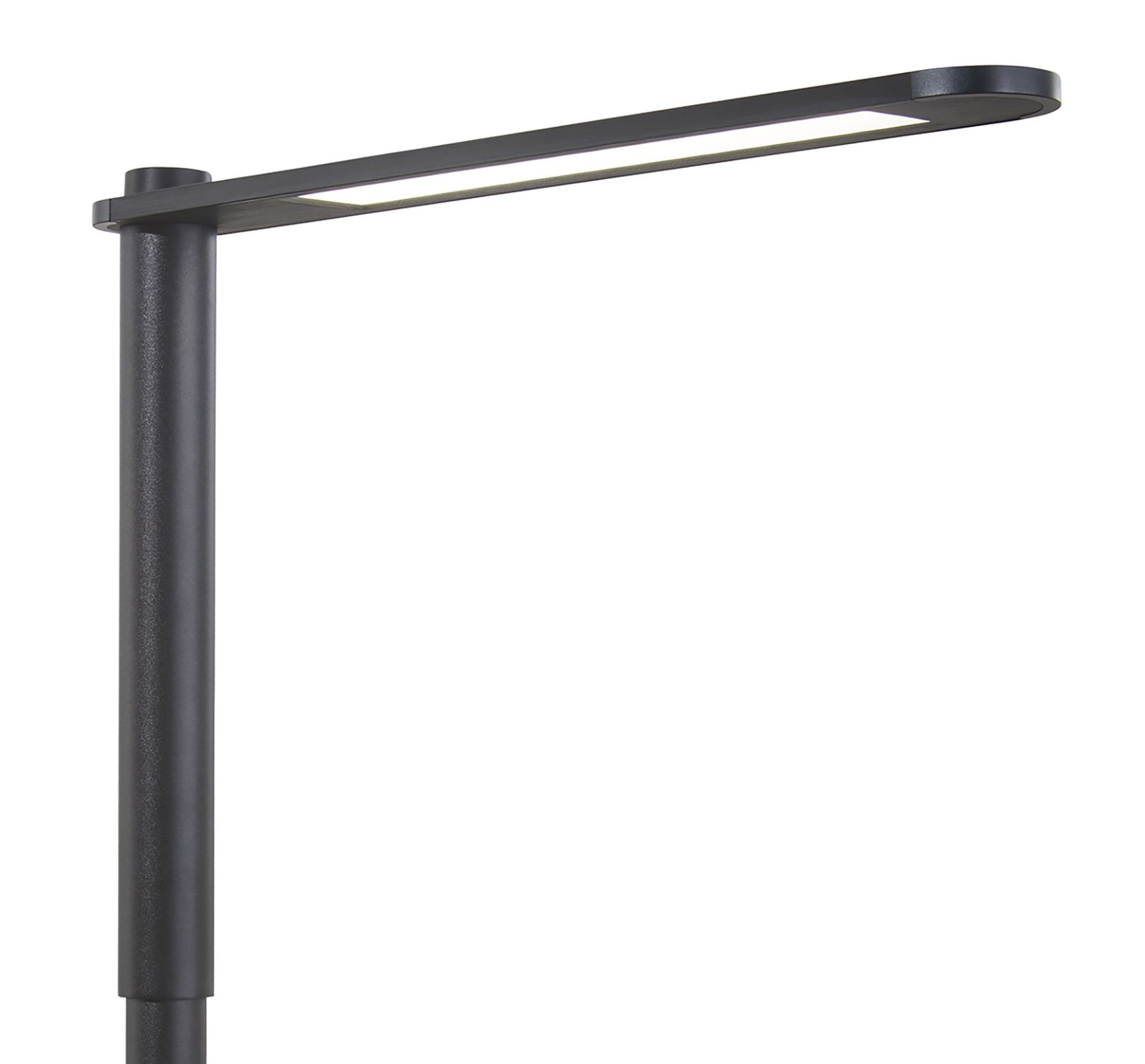 Image 2 George Kovacs LED 19.5-in Coal n Brush Black Desk Lamp with Aluminum Shade more views