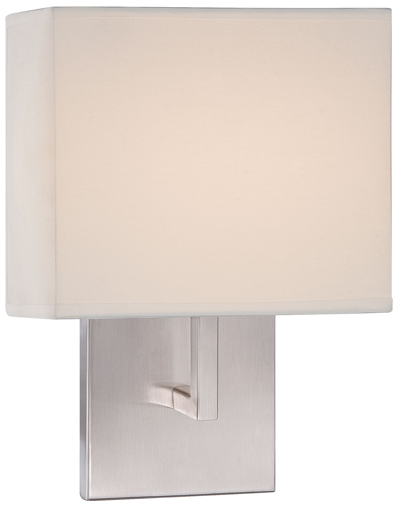George Kovacs LED Brushed Nickel Wall Sconce with Shade