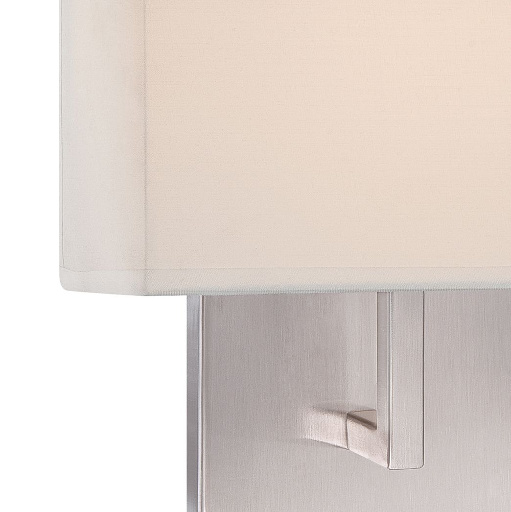 Image 2 George Kovacs LED Brushed Nickel Wall Sconce with Shade more views