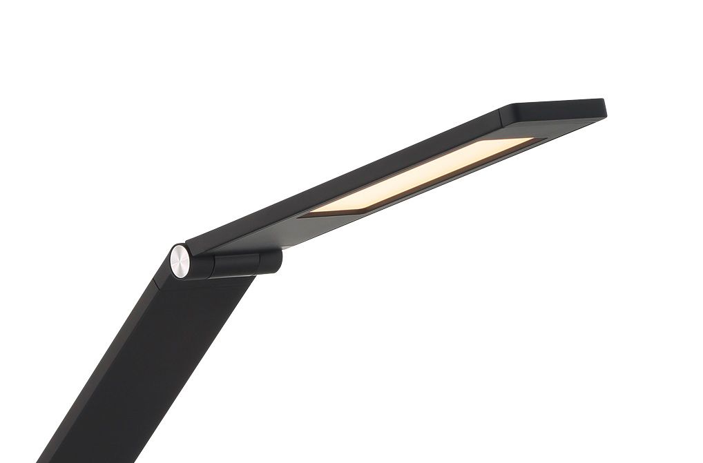 Image 2 George Kovacs LED Coal Black Desk Lamp with Frosted PC Diffuser Shade more views