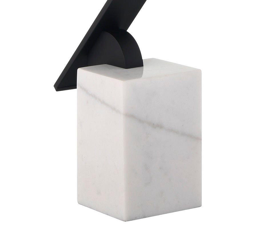 Image 3 George Kovacs LED Coal Black Desk Lamp with Frosted PC Diffuser Shade more views