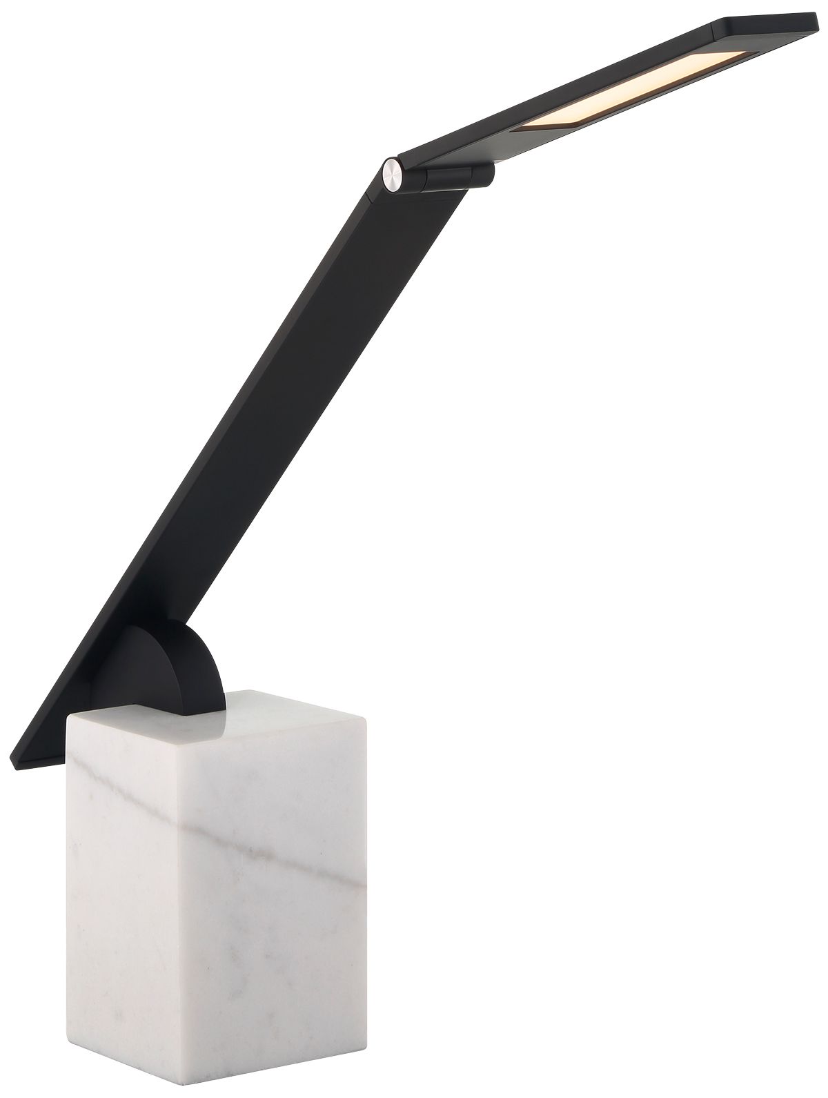 Image 4 George Kovacs LED Coal Black Desk Lamp with Frosted PC Diffuser Shade more views