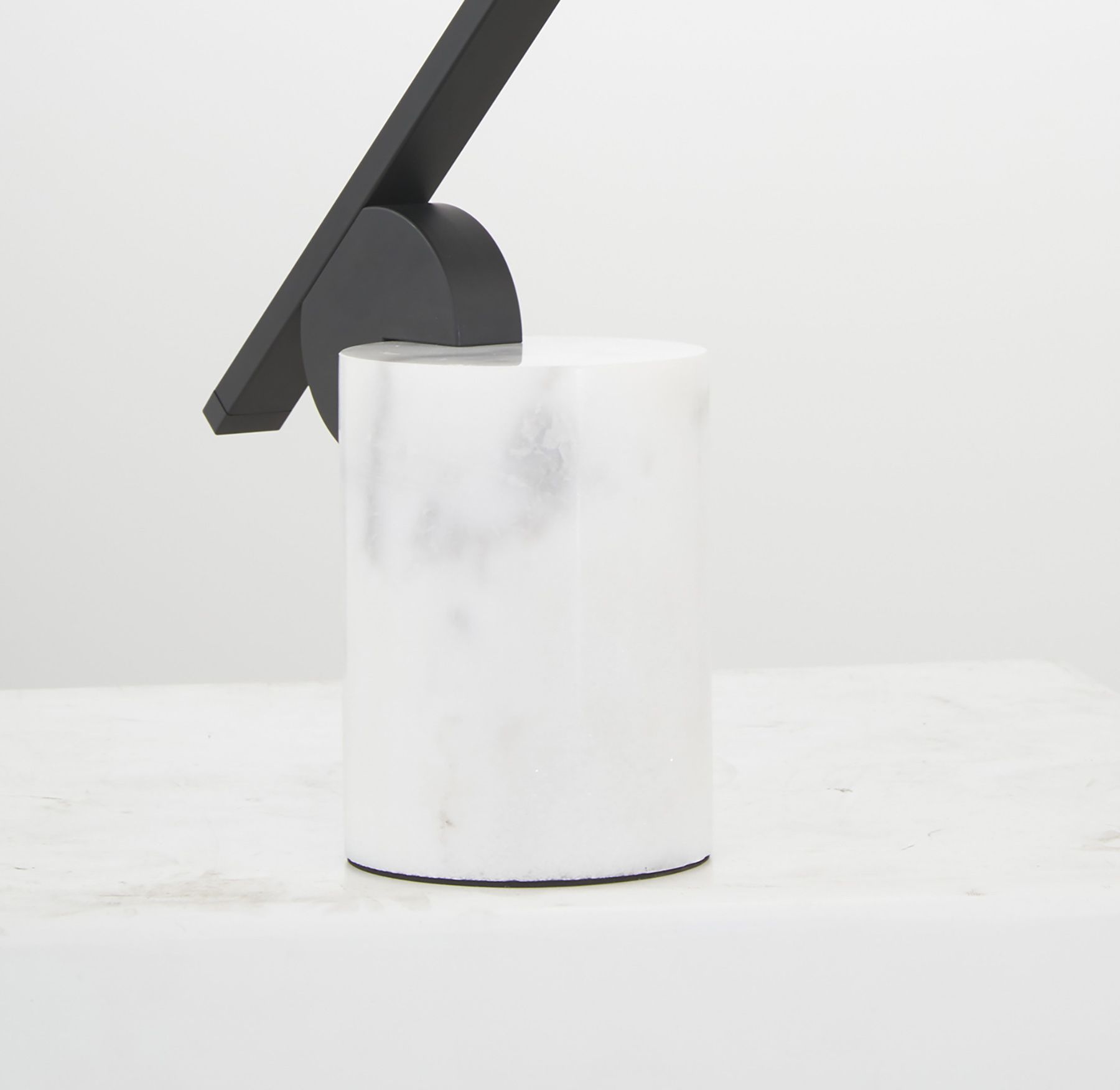 Image 3 George Kovacs LED Coal Black Desk Lamp with Frosted PC Diffuser Shade more views