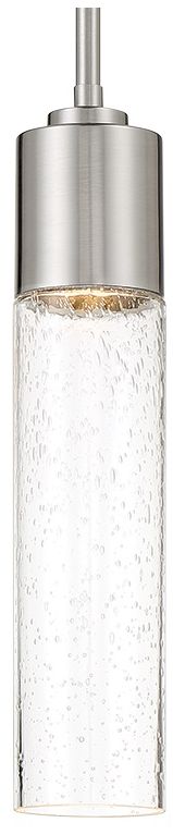 Image 2 George Kovacs Light Rain 5" Wide Brushed Nickel Mini Pendant more views