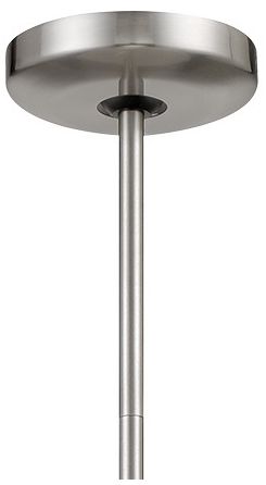 Image 3 George Kovacs Light Rain 5" Wide Brushed Nickel Mini Pendant more views