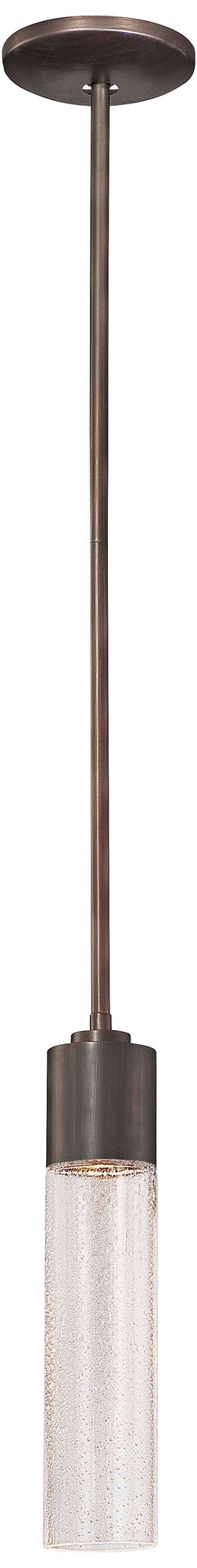 Image 3 George Kovacs Light Rain LED Copper Bronze Patina Mini-Pendant more views
