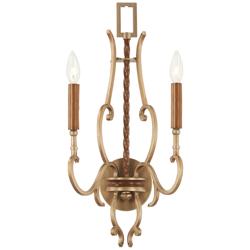George Kovacs Magnolia Manor 23 1/2&quot; High Pale Gold Wall Sconce