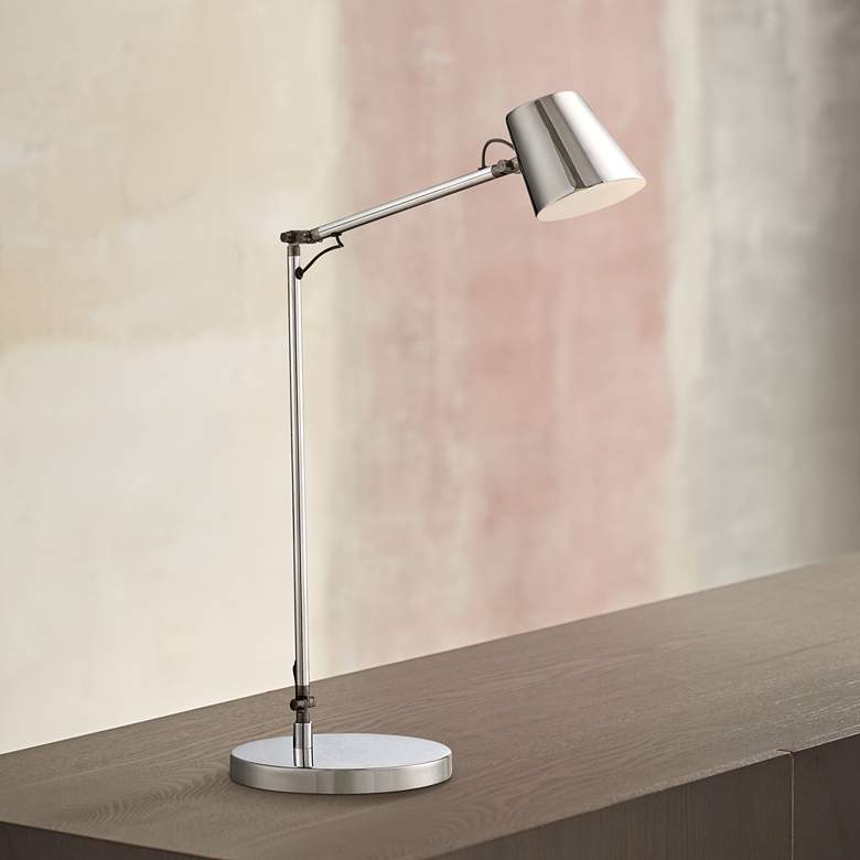 Image 1 George Kovacs Maxwell Chrome LED Desk Lamp