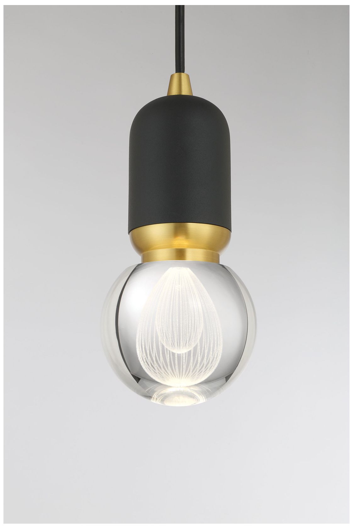 Image 5 George Kovacs Mixed Up LED Sand Coal and Mountain Gold Mini-Pendant more views