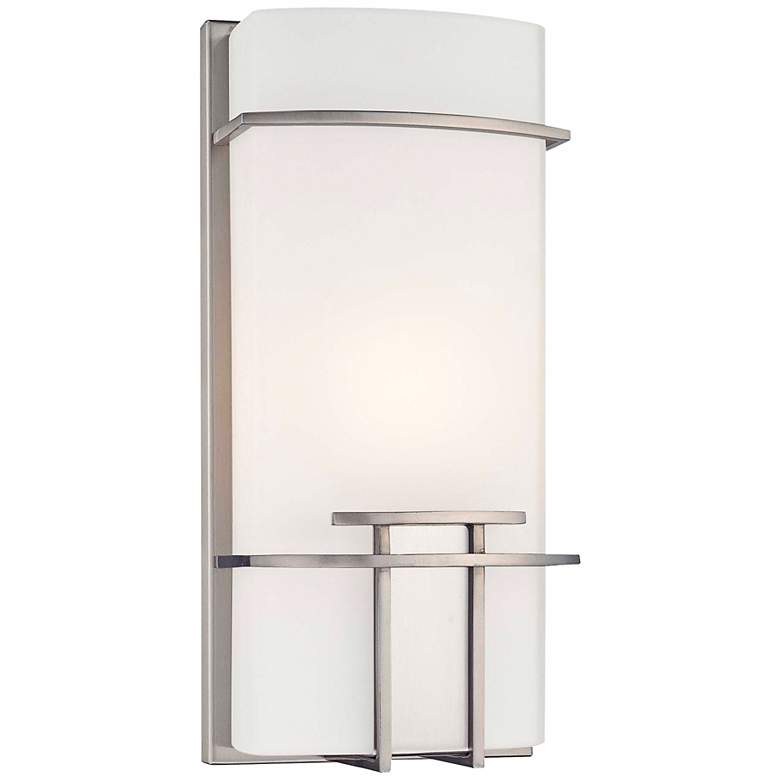 Image 2 George Kovacs Modern Mission 13 1/2 inch High ADA Wall Sconce