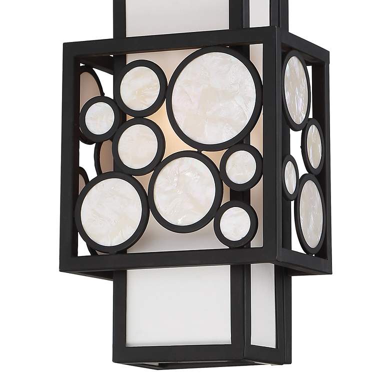 Image 4 George Kovacs Mosaic 8" Wide Oil Rubbed Bronze Bath Light more views