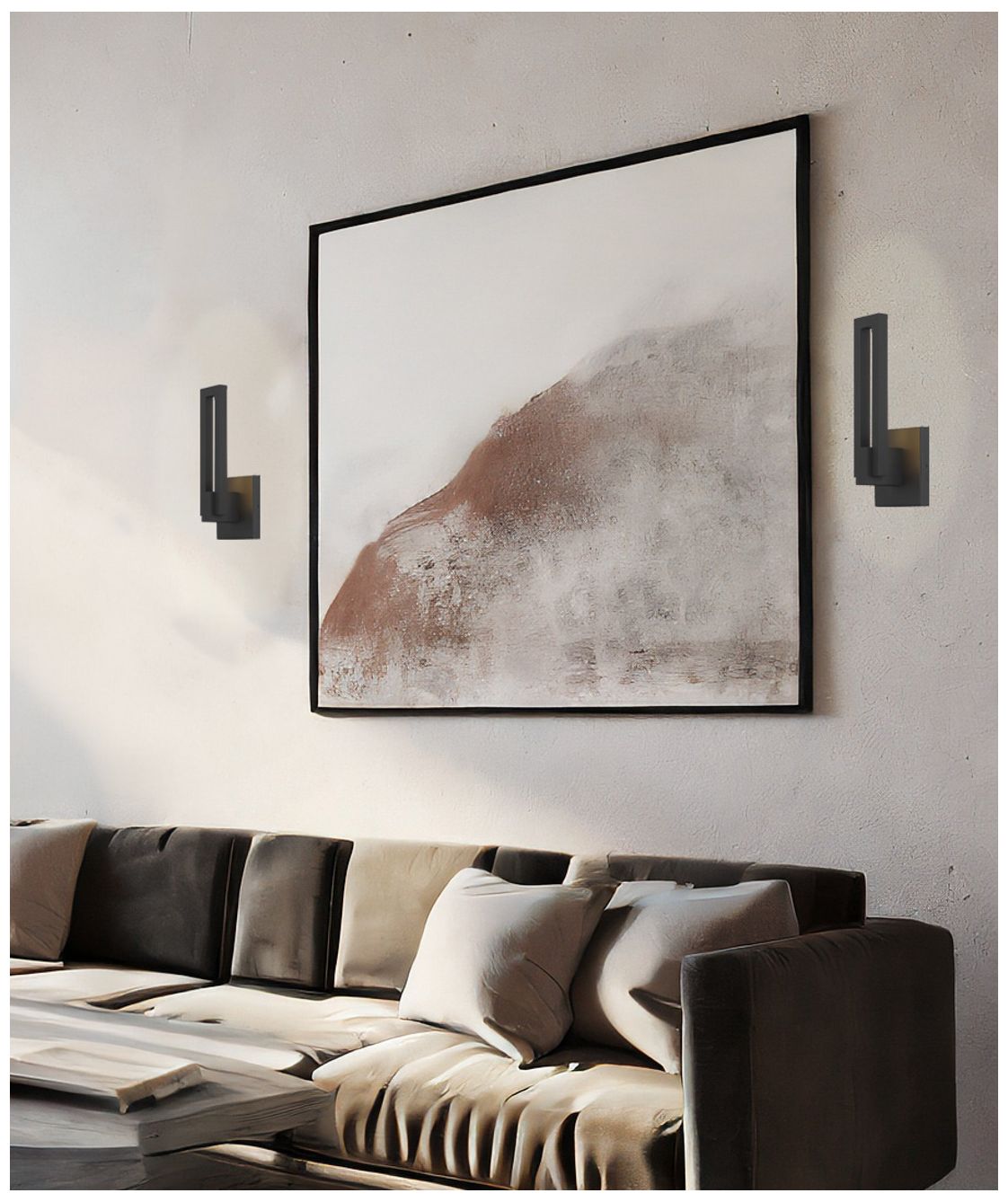 Image 4 George Kovacs Music LED Sand Black Outdoor Wall Sconce more views