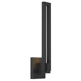 Image1 of George Kovacs Music LED Sand Black Outdoor Wall Sconce