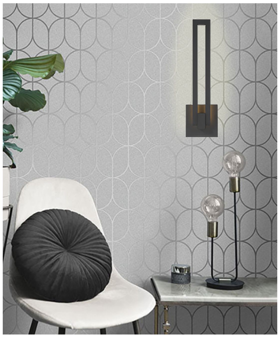 Image 2 George Kovacs Music LED Sand Black Outdoor Wall Sconce more views