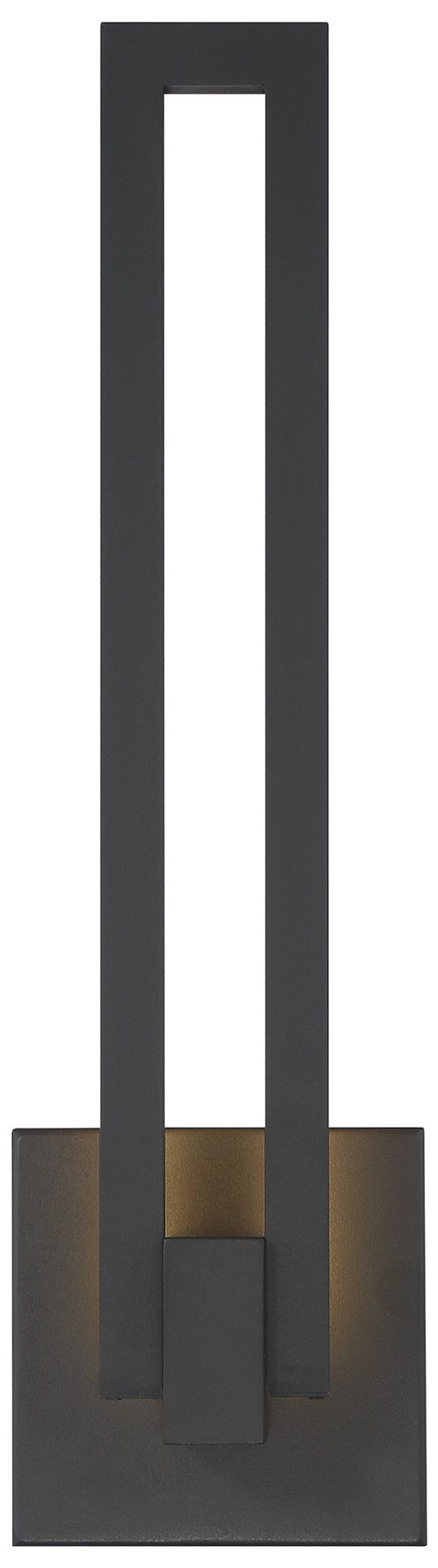 Image 3 George Kovacs Music LED Sand Black Outdoor Wall Sconce more views