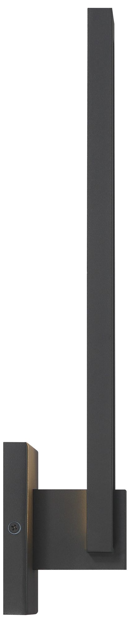 Image 6 George Kovacs Music LED Sand Black Outdoor Wall Sconce more views