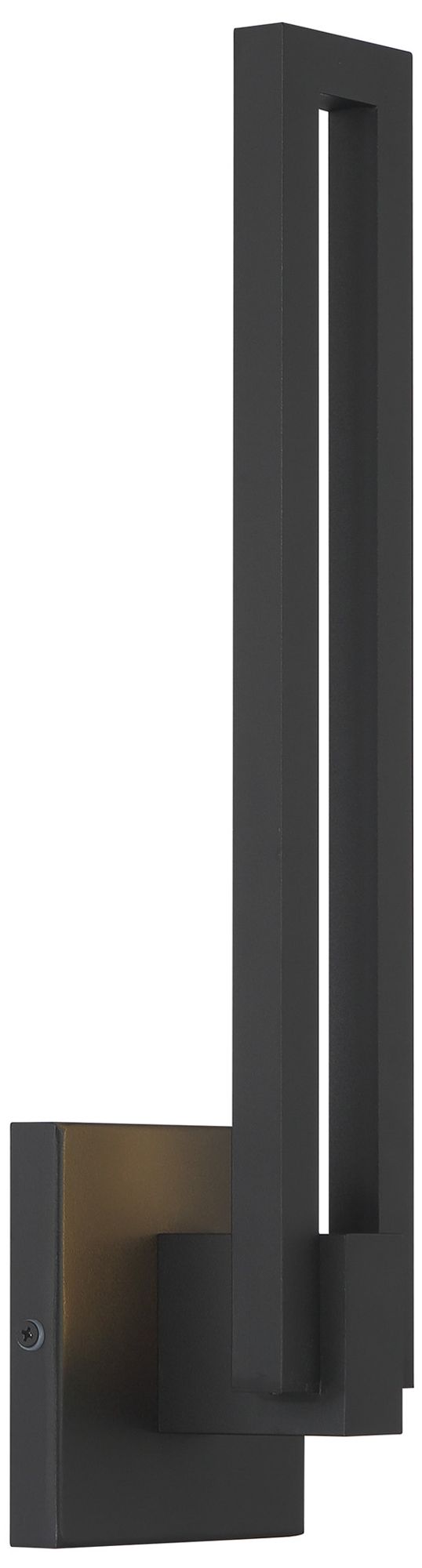 George Kovacs Music LED Sand Black Outdoor Wall Sconce
