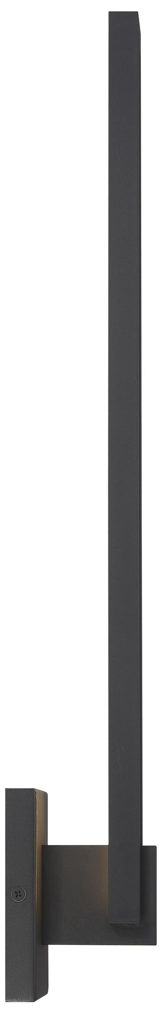 Image 3 George Kovacs Music LED Sand Black Outdoor Wall Sconce more views