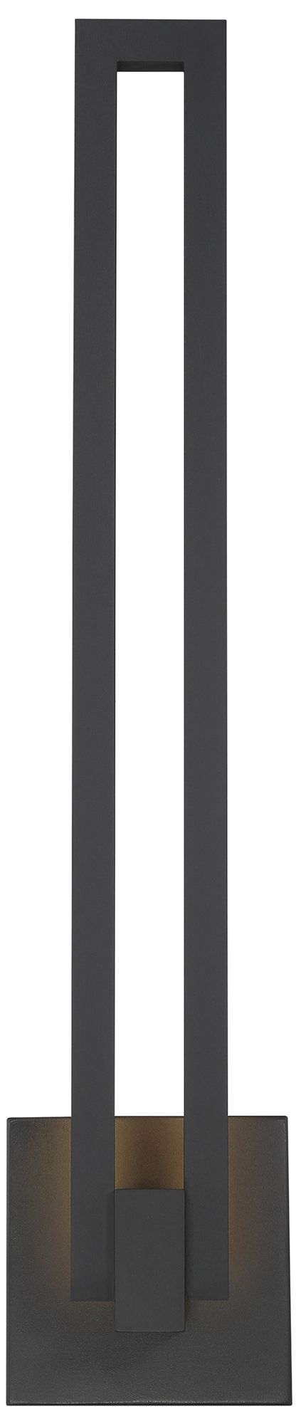 Image 7 George Kovacs Music LED Sand Black Outdoor Wall Sconce more views