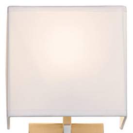 Image5 of George Kovacs Nickel 11 1/4" High Half-Shade Wall Sconce more views