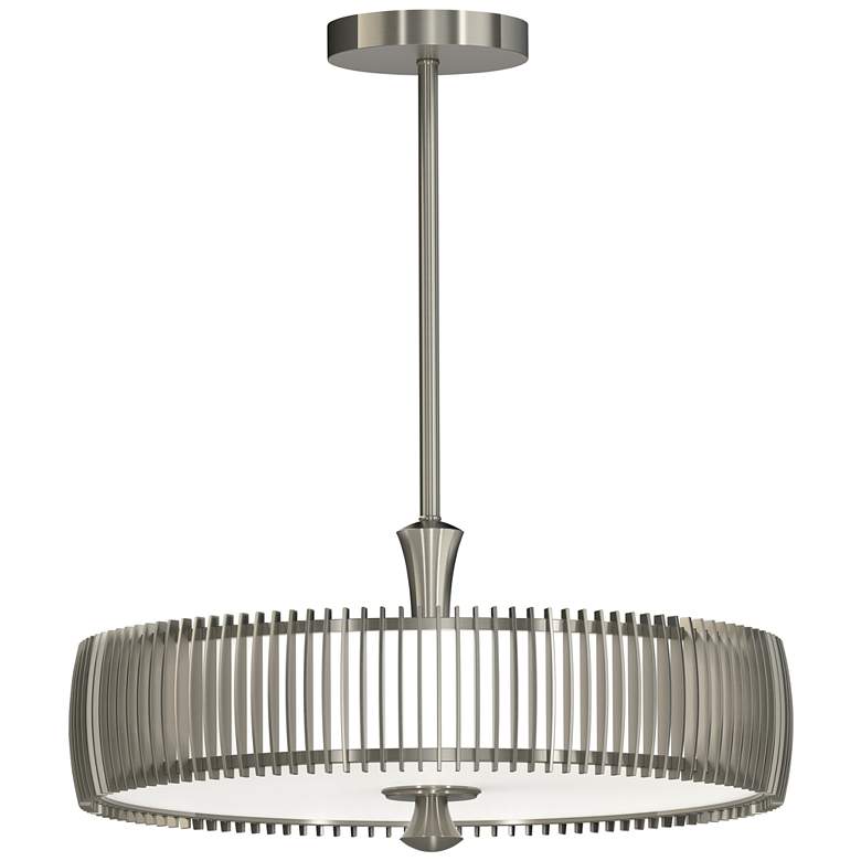 Image 1 George Kovacs Night Moves 22 3/4"W Pewter LED Pendant Light