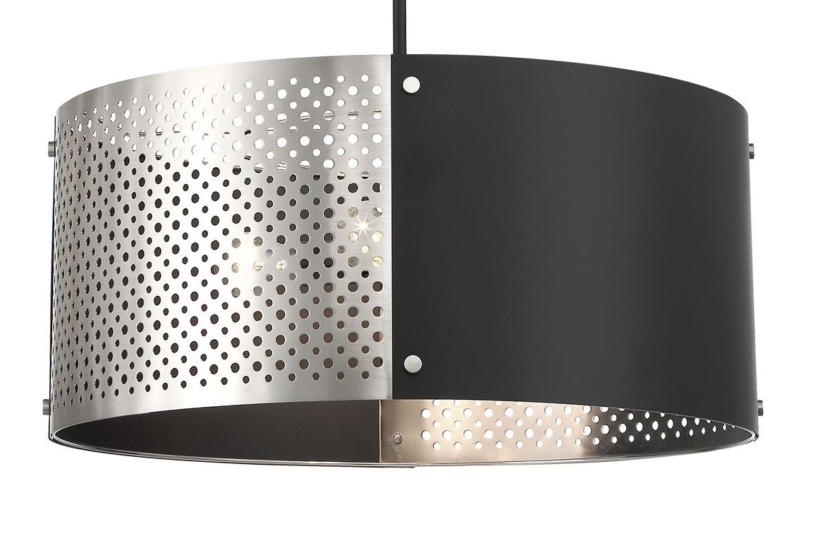 Image 2 George Kovacs Noho 4-Light Brushed Nickel and Sand Black Pendant more views