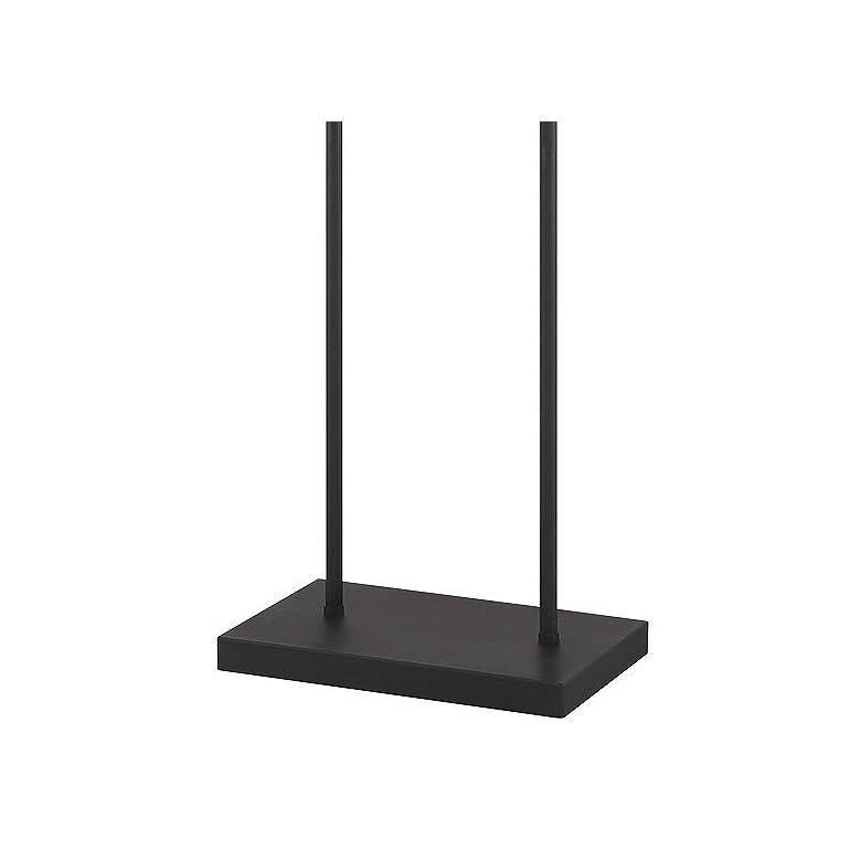 Image 3 George Kovacs Noho Sand Coal and Brushed Nickel Floor Lamp more views