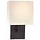 George Kovacs On the Square 11" LED Bronze Wall Sconce