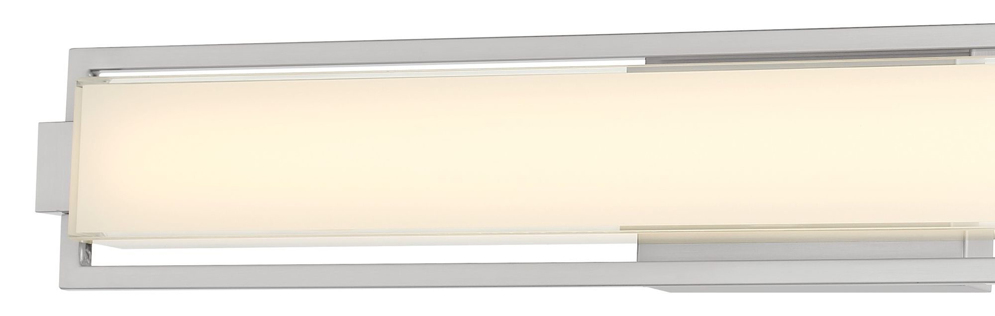 Image 2 George Kovacs Opening Act LED Brushed Nickel Bath Light more views
