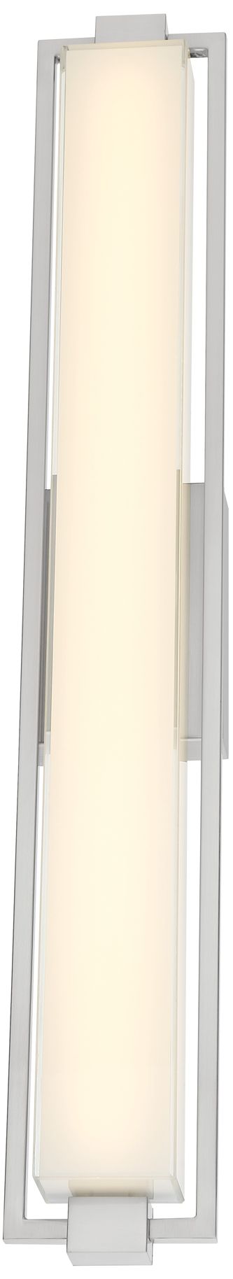 Image 4 George Kovacs Opening Act LED Brushed Nickel Bath Light more views