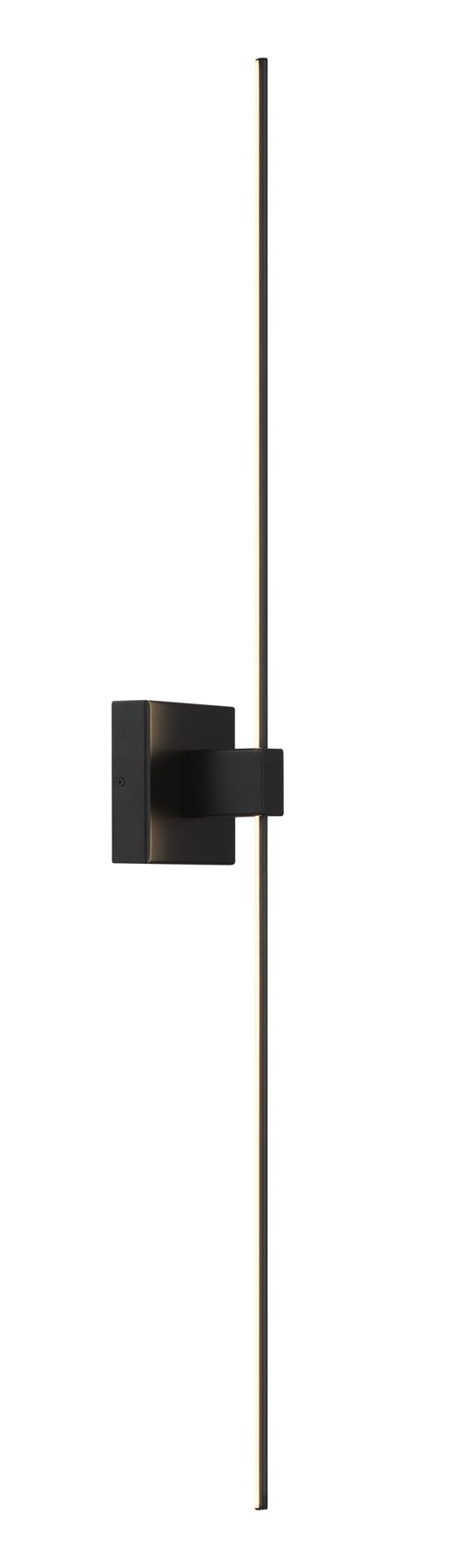 Image 2 George Kovacs Parker 1-Light LED 25.5-in Black Modern Wall Sconce more views