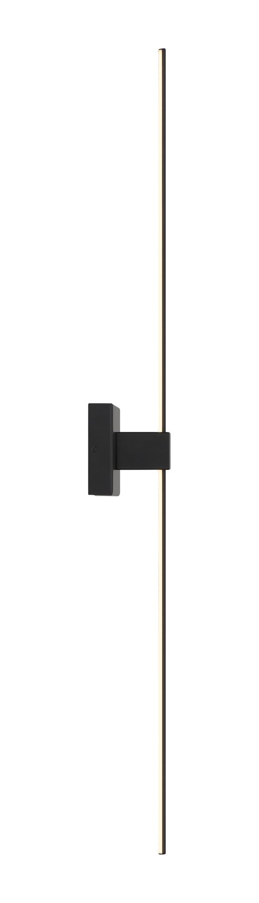 Image 3 George Kovacs Parker 1-Light LED 25.5-in Black Modern Wall Sconce more views