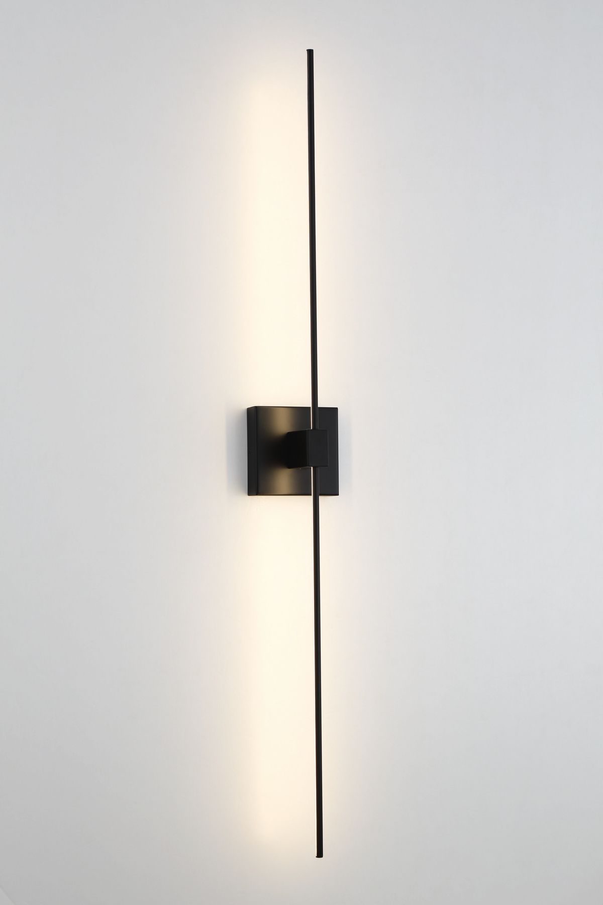 Image 4 George Kovacs Parker 1-Light LED 25.5-in Black Modern Wall Sconce more views