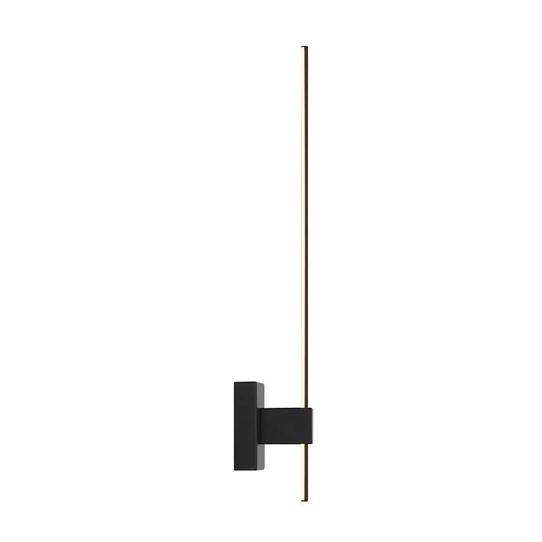 Image 4 George Kovacs Parker 24 1/2" High Coal LED Wall Sconce more views