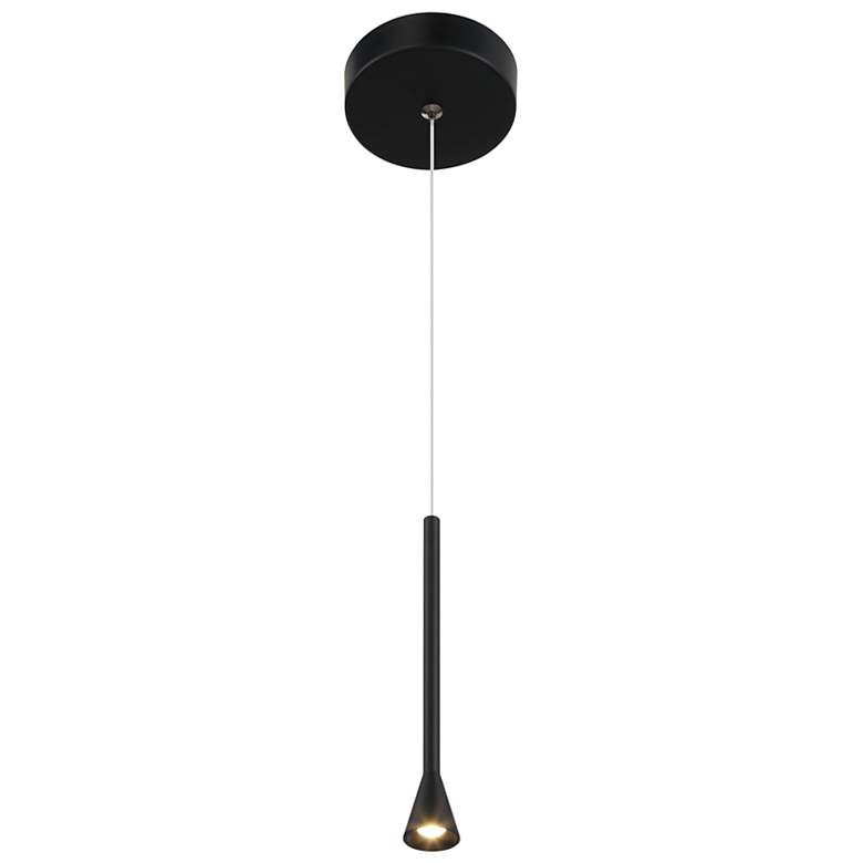 Image 2 George Kovacs Piccolo 1-Light Black LED Mini Pendant more views