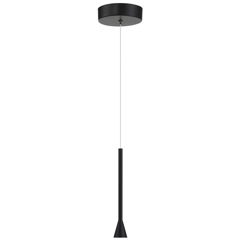 Image 3 George Kovacs Piccolo 1-Light Black LED Mini Pendant more views