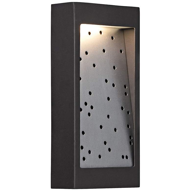 Image 1 George Kovacs Pinball 10 inchH LED Bronze Outdoor Wall Light
