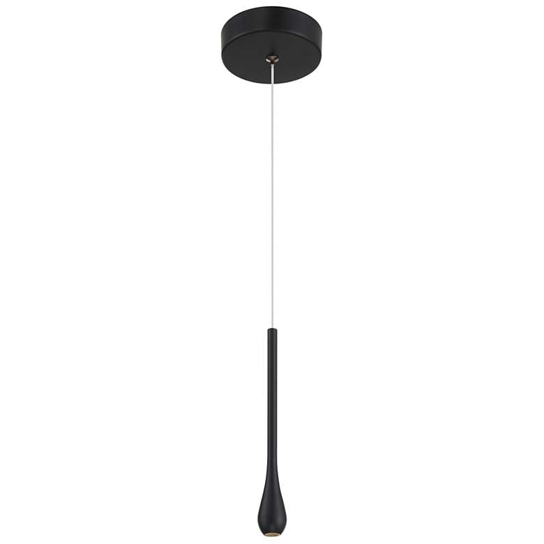 Image 1 George Kovacs Pingo 1-Light LED Black Mini-Pendant