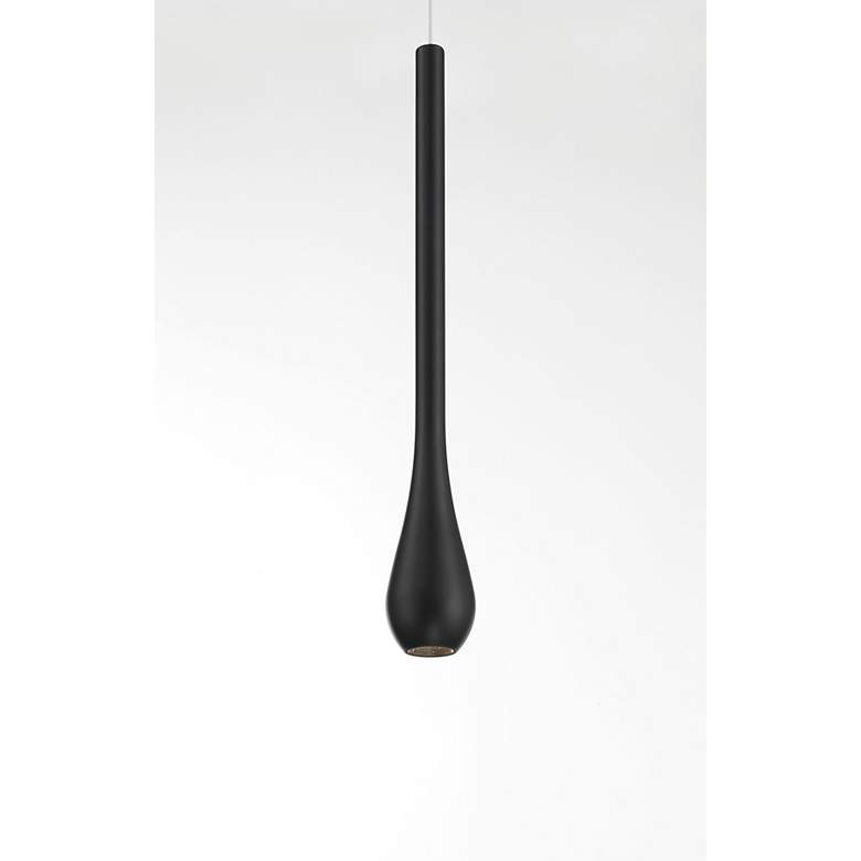 Image 3 George Kovacs Pingo 1-Light LED Black Mini-Pendant more views