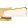 3_George Kovacs Plane 18" Wide Honey Gold LED Bath Light more views